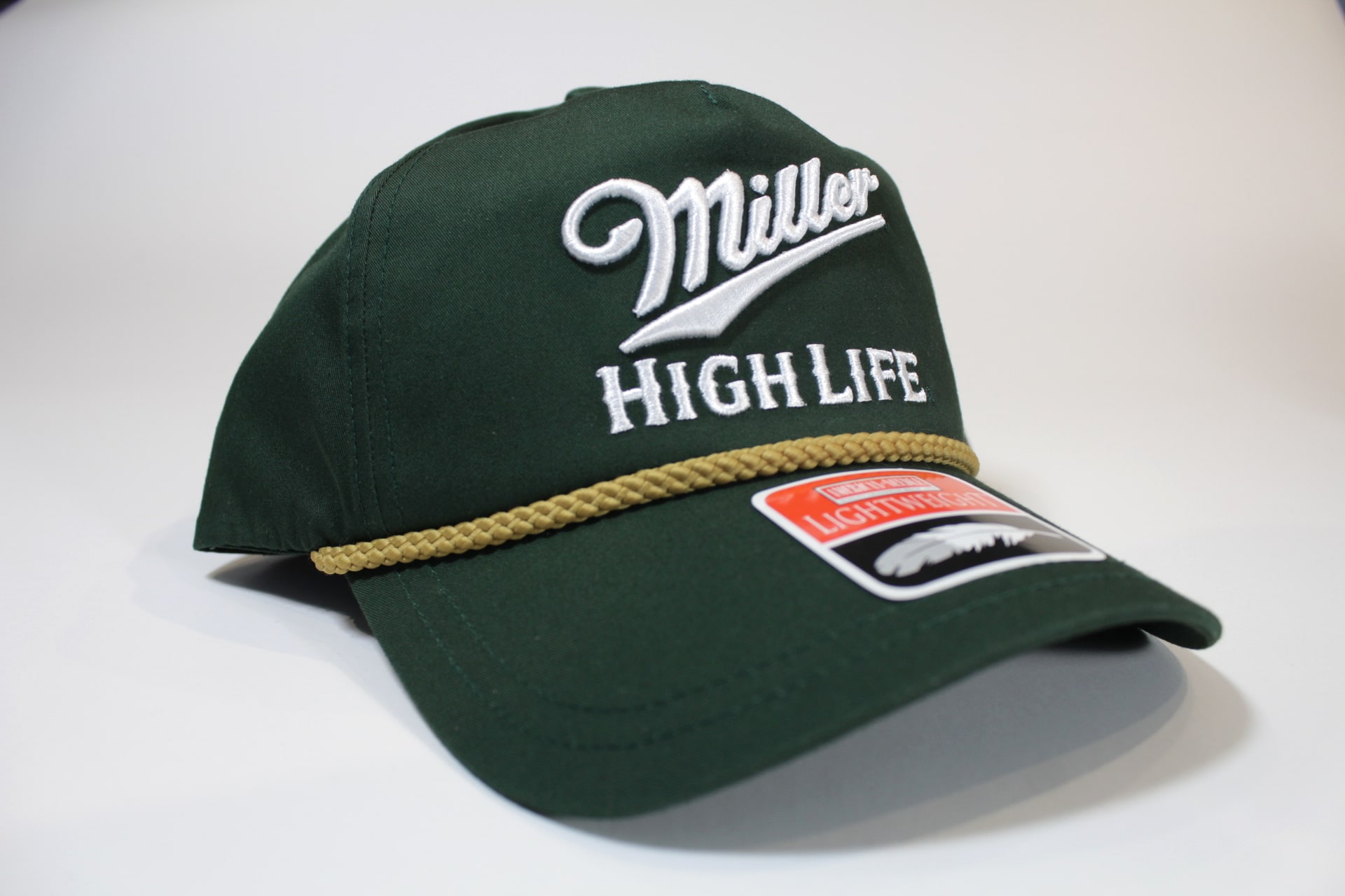 miller 3-d puff embroidery hat