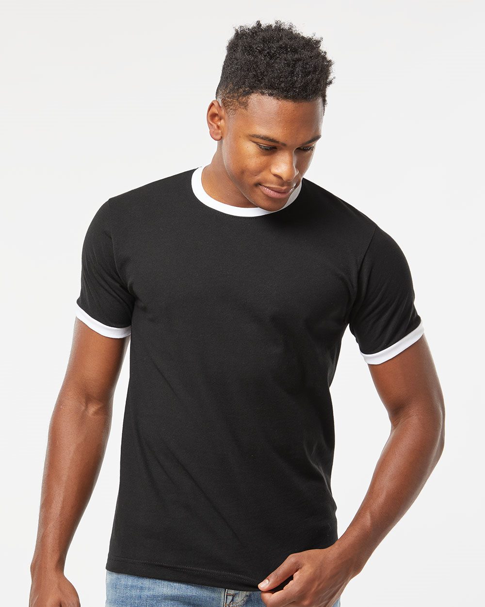 Tultex - Fine Jersey Ringer T-Shirt