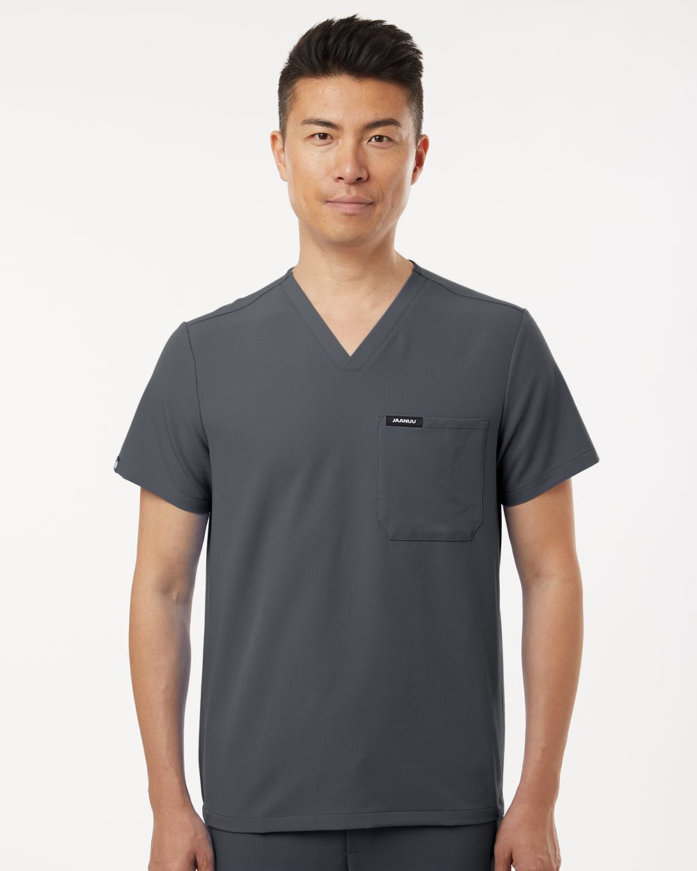 Jaanuu - Holmes Everyday 1-Pocket Scrub V-Neck Top