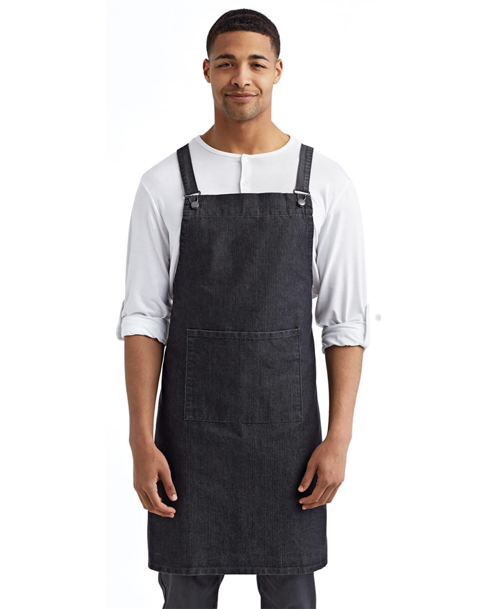 Artisan Collection by Reprime - Cross Back Barista Apron with Pocket