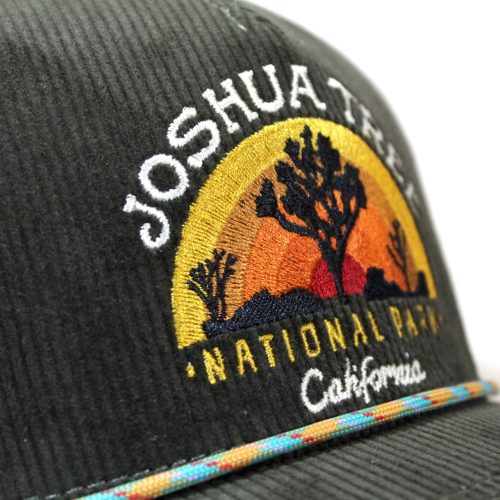 embroidered trucker hat